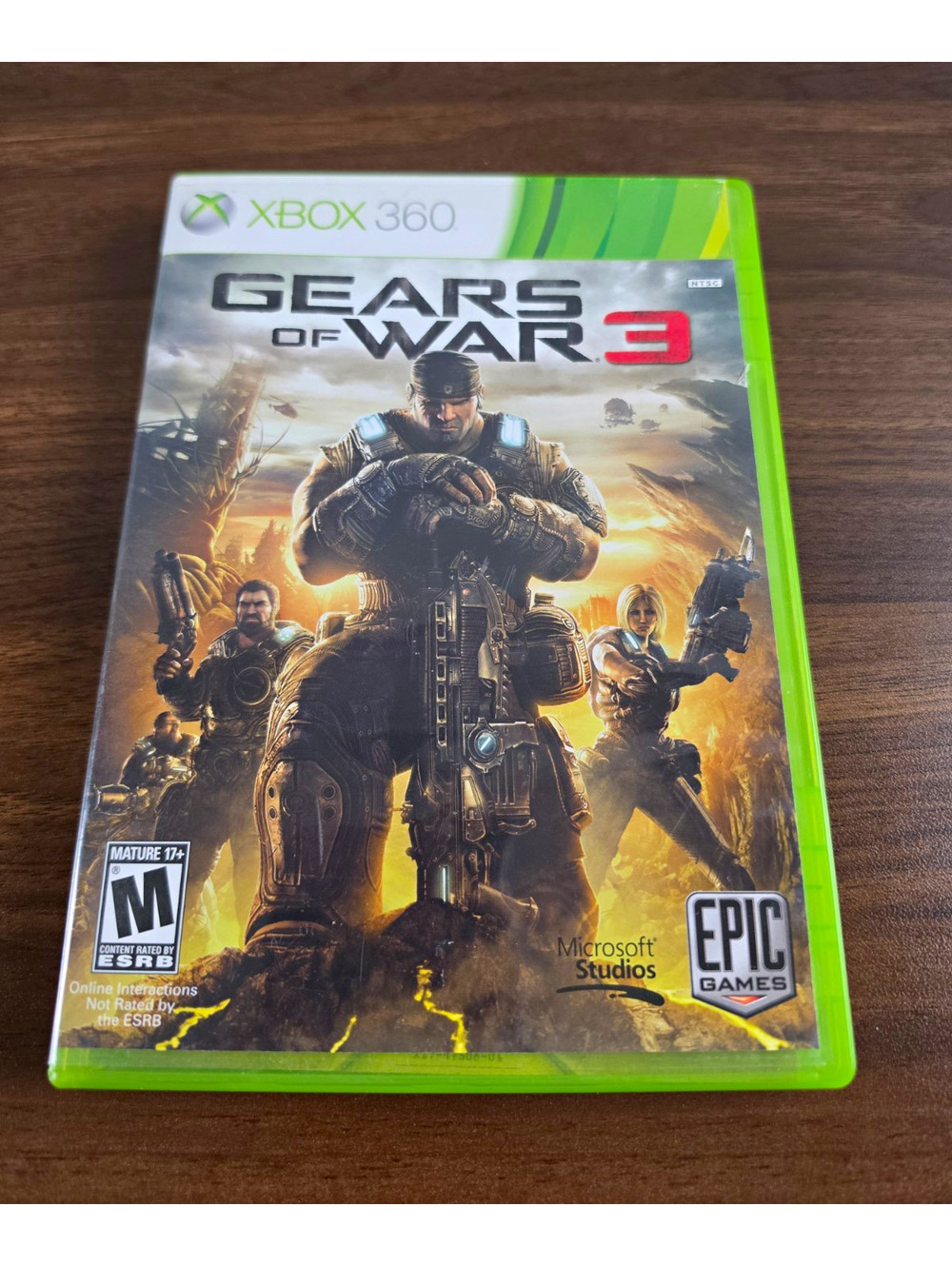 Microsoft Studios Gears of War 3 Xbox 360 M 2011 Multiplayer Manual NTSC-U/C